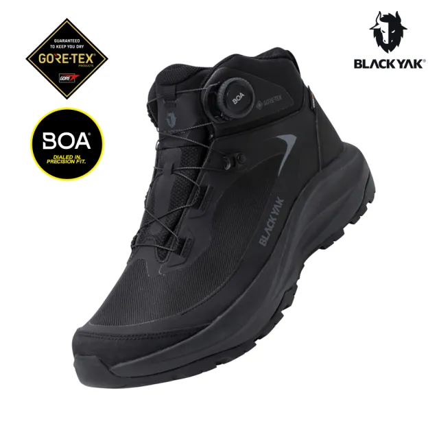 【BLACKYAK】URBAN HIKING D GTX輕量中筒防水登山鞋[黑色]BYEB2NFH54(GORETEX 登山鞋 防水鞋 中筒鞋)