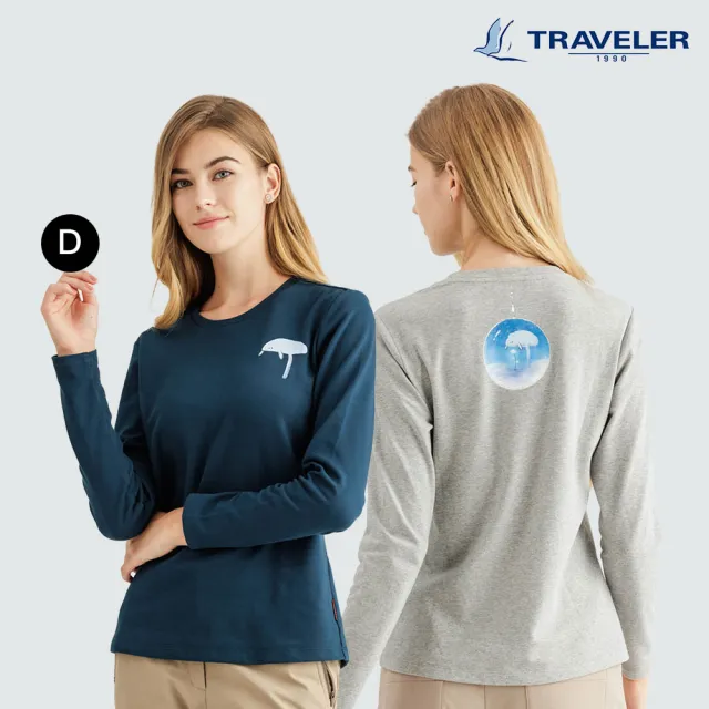 【TRAVELER 旅行者】男女多款吸排設計上衣｜242TR801.02.03.04.05.08(吸濕排汗/上衣)
