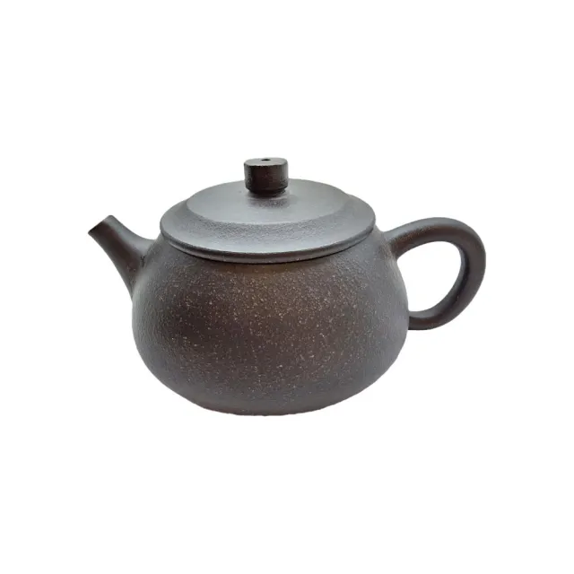 【藏古祥館】紫砂黑泥壺238ml  RYA15(泡茶壺 宗教開運)