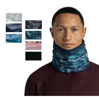 【BUFF】雙面Polar保暖領巾 Plus - 多色任選(吸濕排汗/雙面保暖/四向彈性/穿戴舒適)