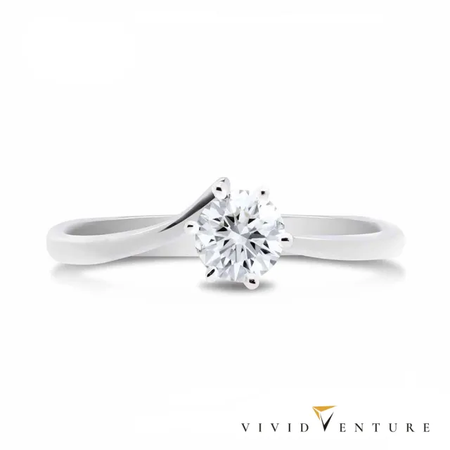 【Vividventure 亞帝芬奇】鉑金 GIA 30分 FVS2 3EX 八心八箭 無螢光 天然鑽石 真鑽 戒指 樂愛