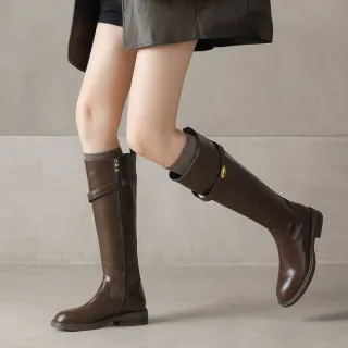 【WYPEX】現貨+預購 時尚真皮長靴女鞋女靴(2色)