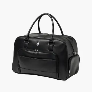 【LE COQ SPORTIF 公雞】高爾夫系列 男款黑色容量多功能衣物包 QGW0J502