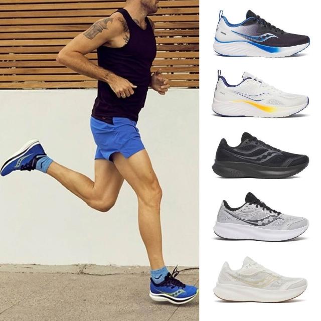【SAUCONY 索康尼】雙11 COHESION 17/AURA TR避震跑鞋 運動鞋 休閒鞋 慢跑鞋 越野鞋 男鞋 女鞋(網路獨家價)