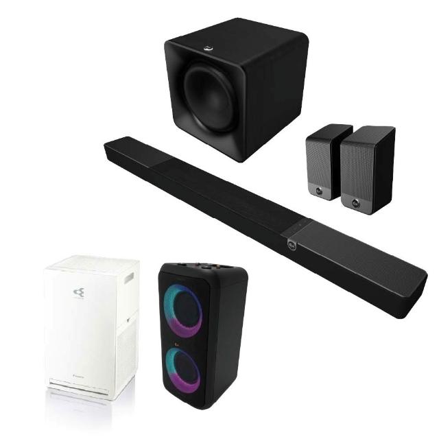 【Klipsch】Flexus Core 300+SUB 200+SURR 200 7.1.4天空聲霸劇院組(釪環公司貨)