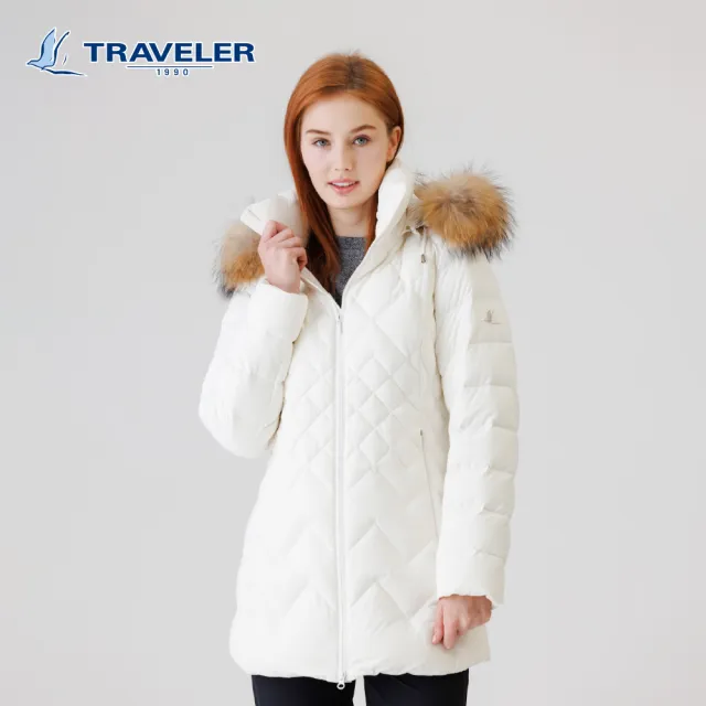 【TRAVELER 旅行者】女款防風撥水羽絨外套｜252TR914(撥水/防風)