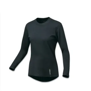 【PEARL iZUMi】女保暖長內衣 5度C 黑 W181 25(日本製/保暖/秋冬/寒流/季節交替/吸汗速乾/自行車/日本製)
