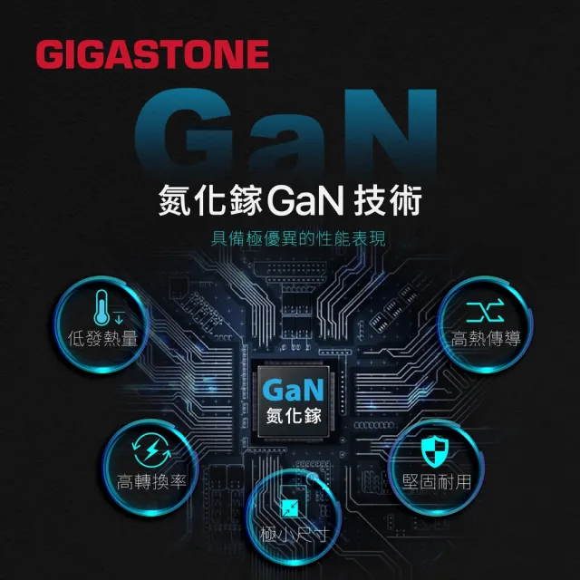 【Gigastone 立達國際】2入組 33W GaN氮化鎵兩孔USB-C快充充電器 PD-6333W(支援iPhone17/Android/iPad)