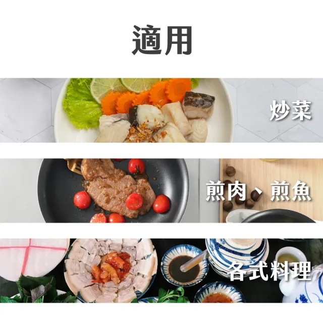 【GHIDINI】義大利 石紋不沾平底鍋 黑32cm / 平煎鍋 4人用不沾鍋