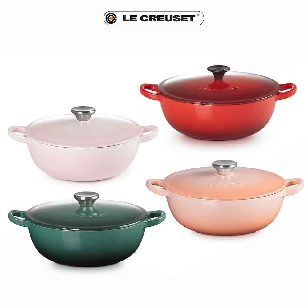 直破專櫃價3999! Le Creuset媽咪鍋 22cm 適合各種料理,穩定封存食物美味