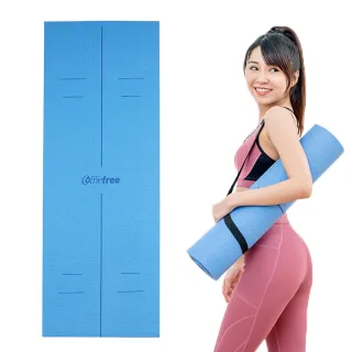 【Comefree】MIT平衡線瑜珈彈力墊6mm(兩色任選)