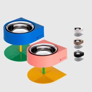 【SPUTNIK 斯普尼克】寵物增高防蟻碗｜台灣製造(寵物水碗/貓狗適用)