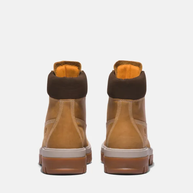 【Timberland】男款小麥色Arbor Road防水中筒靴(A5YKD231)