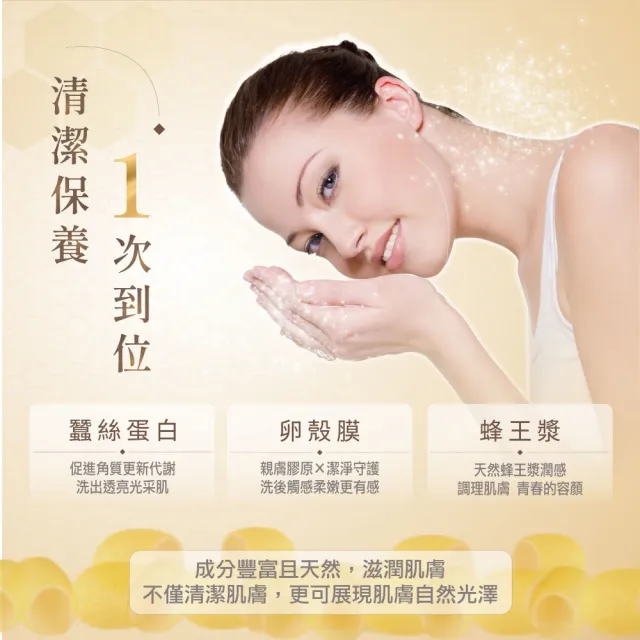 【女神伊登】蠶絲卵殼膜蜂萃面膜皂限定超值組(蠶絲皂/面膜皂/保濕)