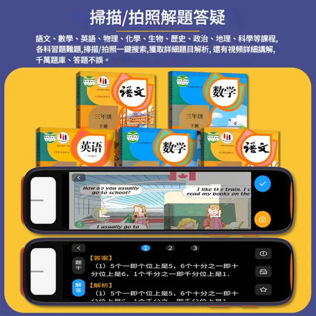 【YOGEMDI】SD08pro 智能翻譯筆(全科通用 離線款 掃讀筆/字典筆)