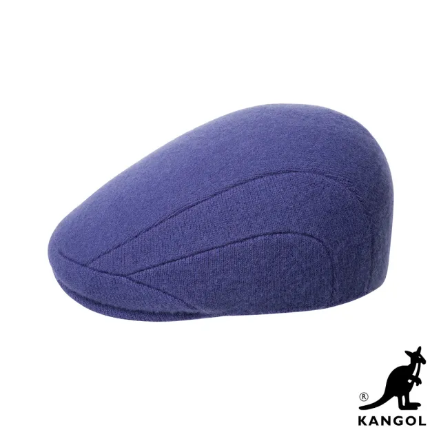 【KANGOL】507 WOOL鴨舌帽(靛藍色)