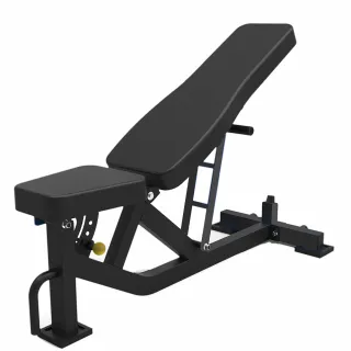 【Fitek健身網】調整型舉重椅／半商用重訓椅＼啞鈴椅／重訓椅＼臥推椅／1107(舉重椅 重訓椅 全黑款)