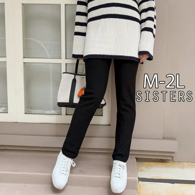 【SISTERS】抗寒暖呼呼厚刷毛高彈力長褲 內搭褲/M-2L(保暖褲/刷毛褲/內刷毛/內搭褲/長褲/顯瘦)