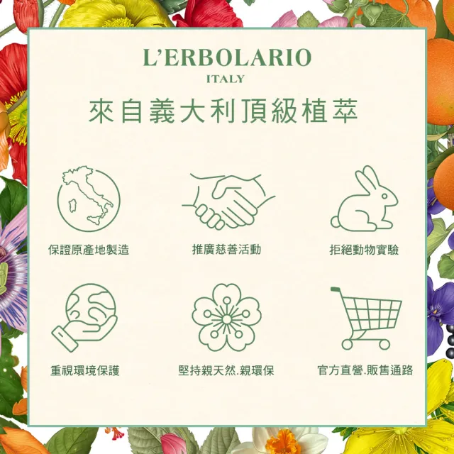 【L’ERBOLARIO 蕾莉歐】花園寶寶沐浴洗髮精250ml