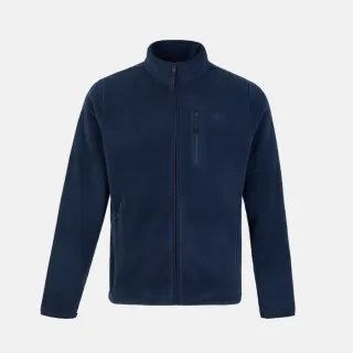 【Timberland 官方旗艦】男款深寶石藍抓絨外套(A6BM4433)