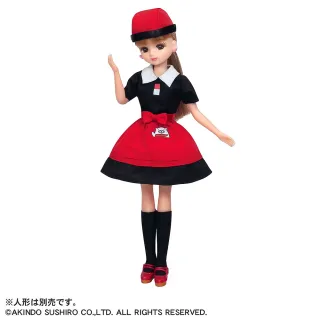 【Licca 莉卡娃娃】LW-12 流行商店提盒-壽司郎店員服裝組