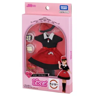 【Licca 莉卡娃娃】LW-12 流行商店提盒-壽司郎店員服裝組