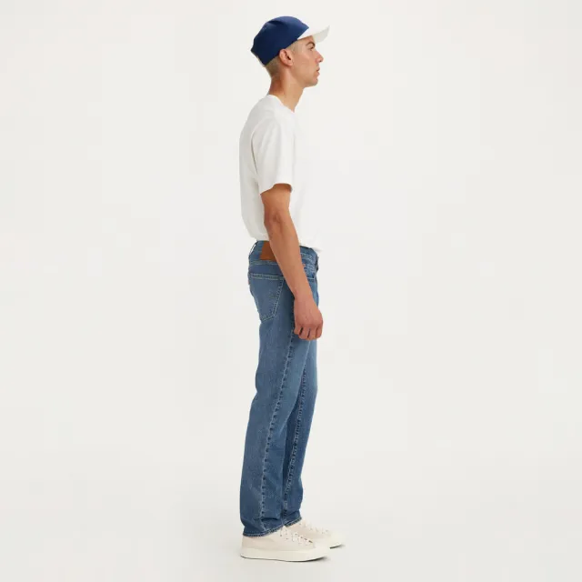 【LEVIS】男款 511低腰修身窄管牛仔褲/精工中藍染水洗/赤耳/彈性布料 熱賣單品 04511-5239