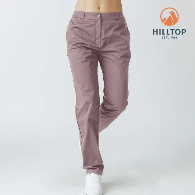 【Hilltop 山頂鳥】WINDSTOPPER防風透氣保暖長褲 女款 霧紫｜PH31XFQ8ECJ0