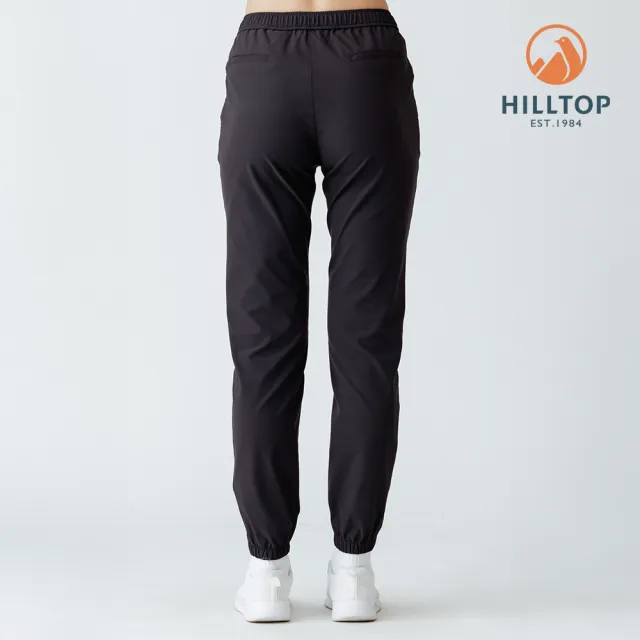 【Hilltop 山頂鳥】超潑水彈性長褲 女款 黑｜PH31XFR0ECA0