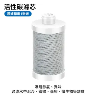 【FilterFlex】活性碳濾心(前置過濾器濾心 沐浴前置過濾 沐浴過濾 洗衣機過濾 水龍頭過濾)