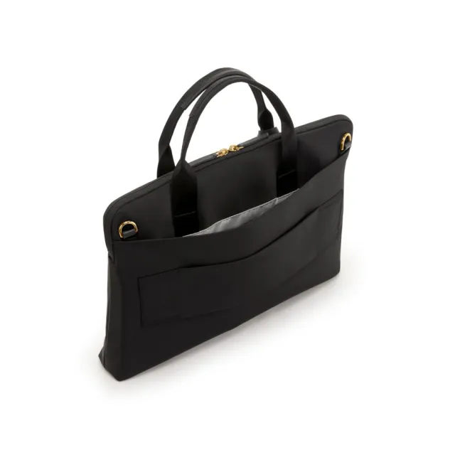 【TUMI】Voyageur Benin 15 吋都會商務筆電包 - 黑金(TUMI 官方旗艦店)