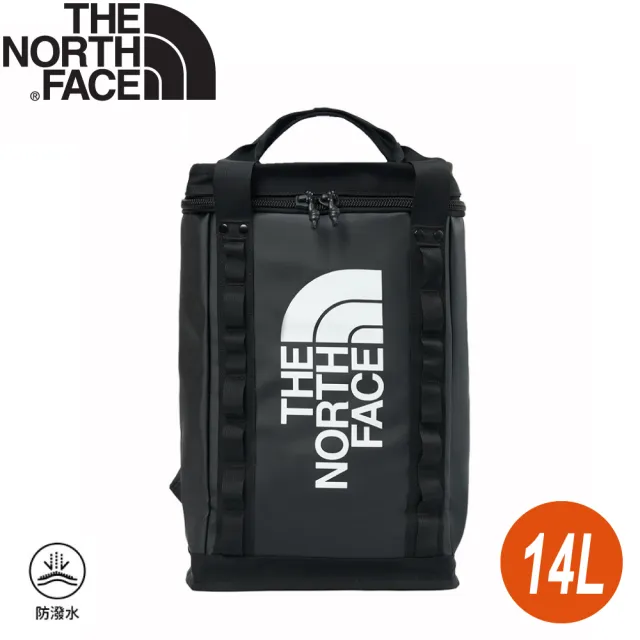 【The North Face】14L EXPLORE FUSEBOX-S 後背包《黑/白》3KYV53R/登山/旅行/通勤包