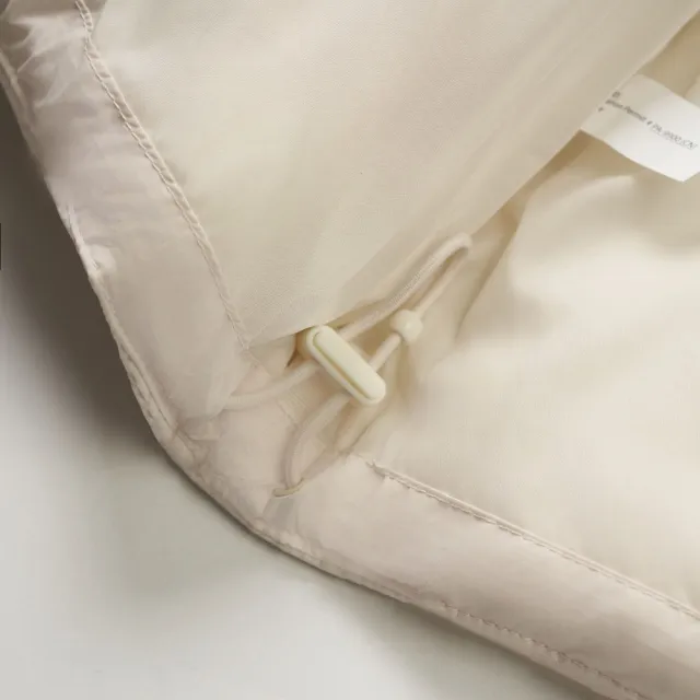 【The North Face】TNF 防潑水羽絨外套 W HYDRENALITE CITY DOWN HOODED JACKET - 女 米白(NF0A8ENCQLI)