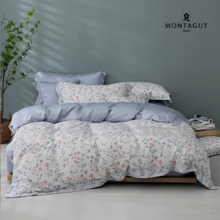 【MONTAGUT 夢特嬌】60支萊賽爾纖維-天絲四件式兩用被床包組(加大多款任選)