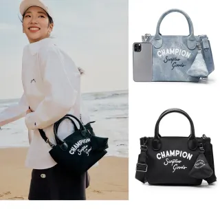 【Champion】交換禮物 官方直營 女款-C-LIFE 印花側背包(U5AACPU43)
