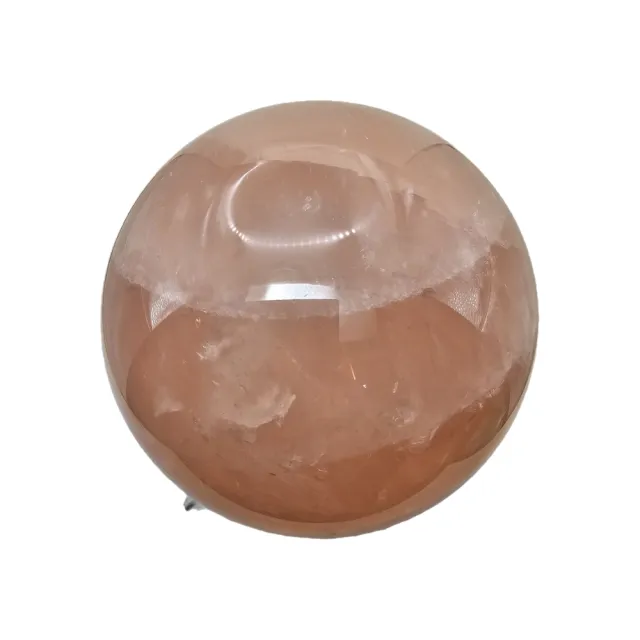 【藏古祥館】一級品天然水晶粉晶球WBP16(水晶)