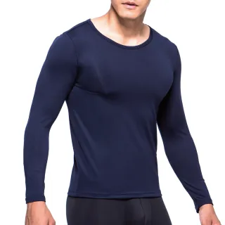 【3GUN】官方直營 熾柔X  X熱力學男保暖圓領長袖衫(男內衣 多色任選)