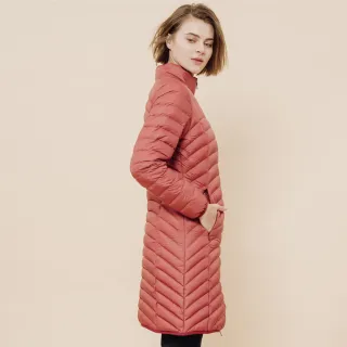 【TRAVELER 旅行者】女款輕量撥水羽絨外套(輕量羽絨外套)