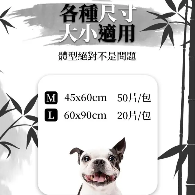 【美國BV Pets】強效吸水除臭 竹炭寵物尿布墊-4包(寵物尿墊/尿布/尿片/犬貓適用)