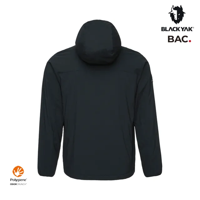 【BLACKYAK】男 MIDLAYER防風連帽外套[兩色]BYEB2MJ202(抗菌 休閒外套 保暖 防風 男款)