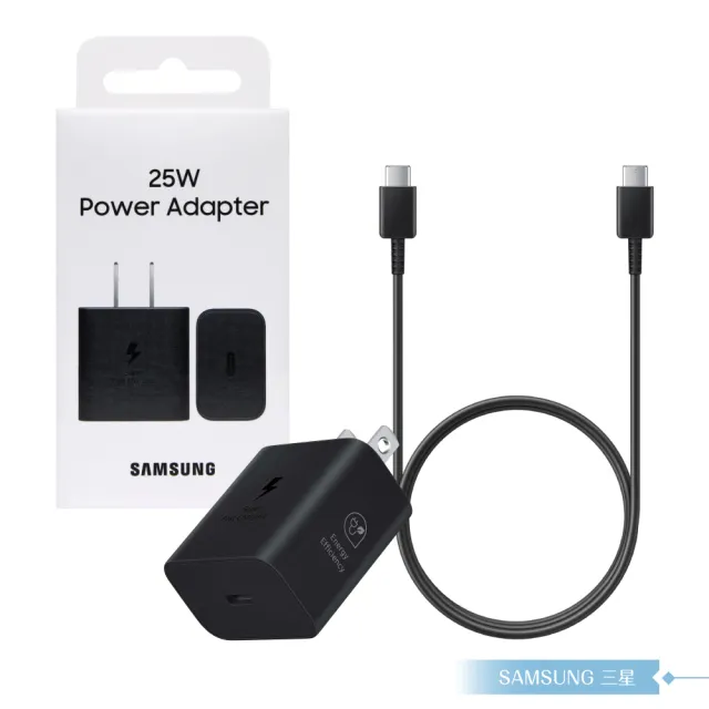 【Samsung 三星】for Z Fold7 Flip7 25W快充組(附原廠盒裝T2510頭+三星製造雙Type C線)