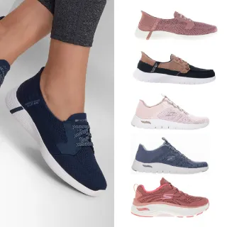 【SKECHERS】女款 輕量健走運動鞋 足弓支撐休閒鞋(多款)