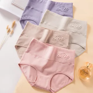 【Dylce 黛歐絲】多件組-★-高腰塑腹內褲/60支精梳棉/內褲/無痕內褲/女內褲(多款任選/隨機/)