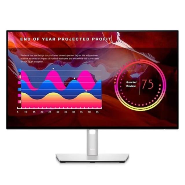 【DELL 戴爾】雷蛇白色有線電競滑鼠組★U2424H-4Y 24型 IPS 窄邊美型螢幕(Type-C/樞紐旋轉)