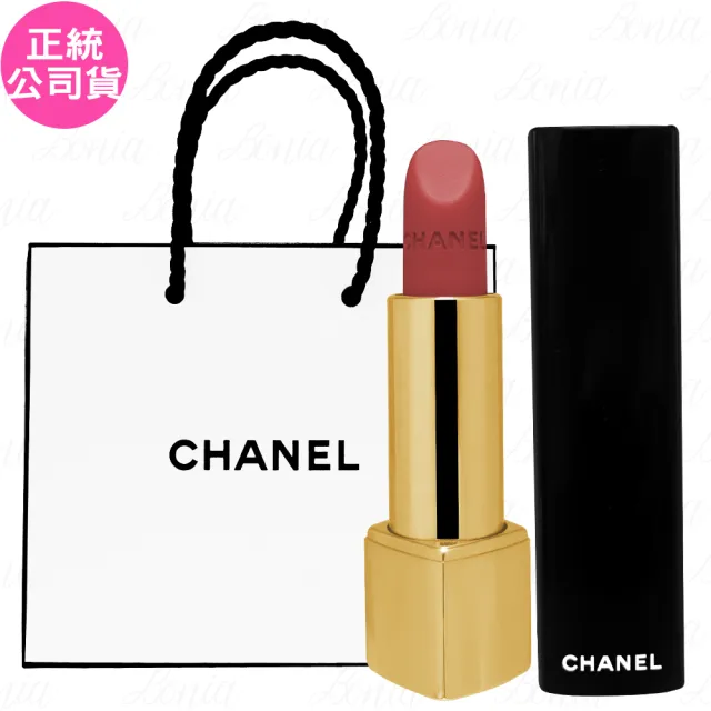 【CHANEL 香奈兒】超炫耀的絲絨唇膏3.5g(+紙袋 專櫃公司貨/交換禮物/聖誕禮物)