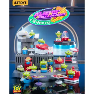 【Beast Kingdom 野獸國】玩具總動員 三眼怪的披薩星球 盲盒單入(52TOYS)