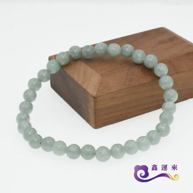【鑫運來】◎翡翠圓珠手珠(5-6mm)