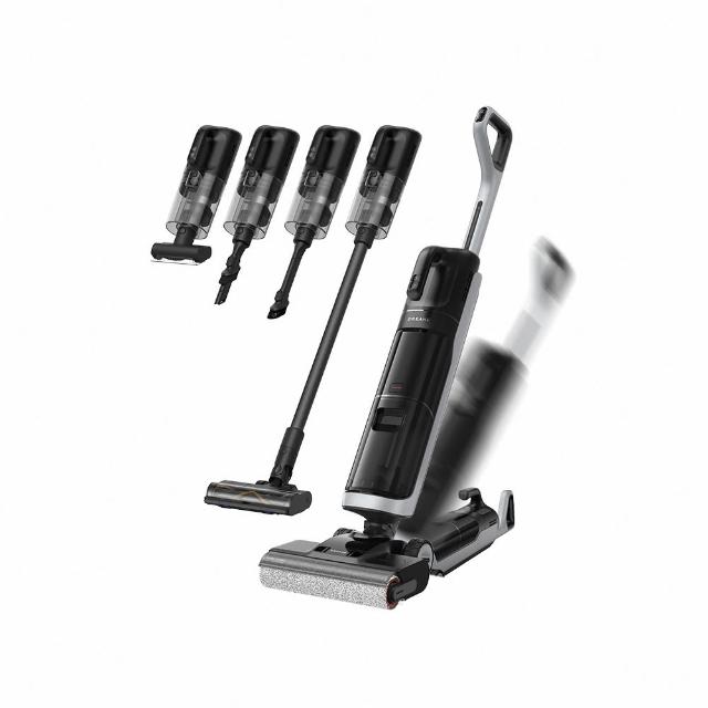 【Dreame 追覓科技】H14 Mix 旋鋒平躺萬能洗地吸塵器(一機五用/20000Pa/PPA割毛齒刀/五重除菌)