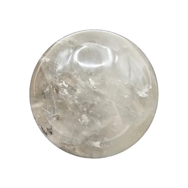 【藏古祥館】一級品天然白水晶球 WBW45(水晶)