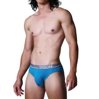 【3GUN】官方直營 棉選  柔軟透氣男莫代爾棉三角褲(男內褲 多色任選)